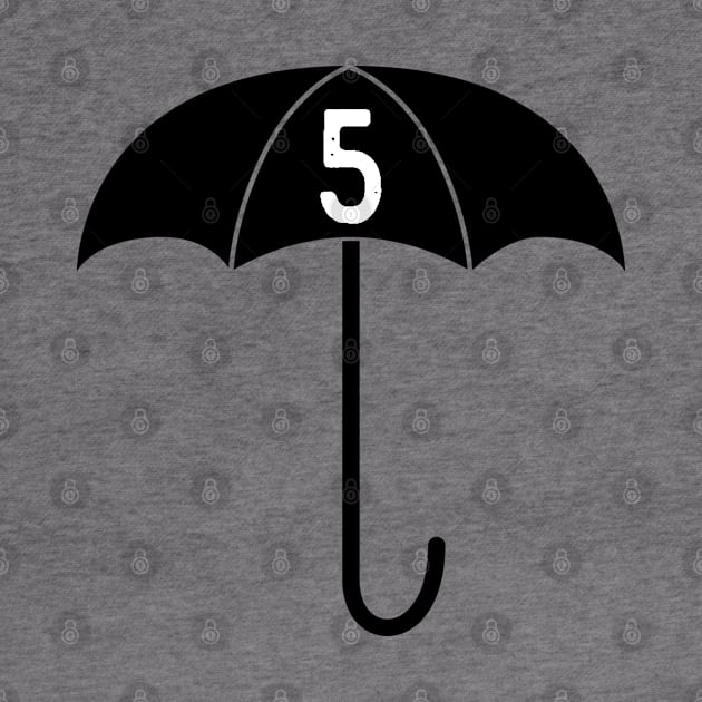 Number 5 Umbrella Academy by Kawaii_Tees